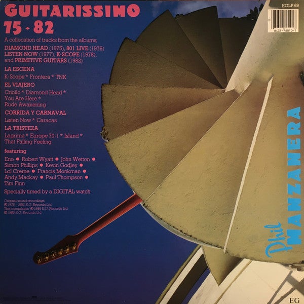 LP, Phil Manzanera, Guitarissimo