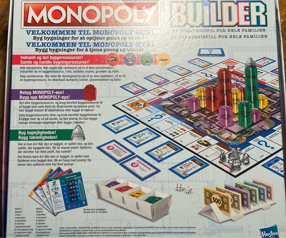 Monopoly builder, Familiespil,