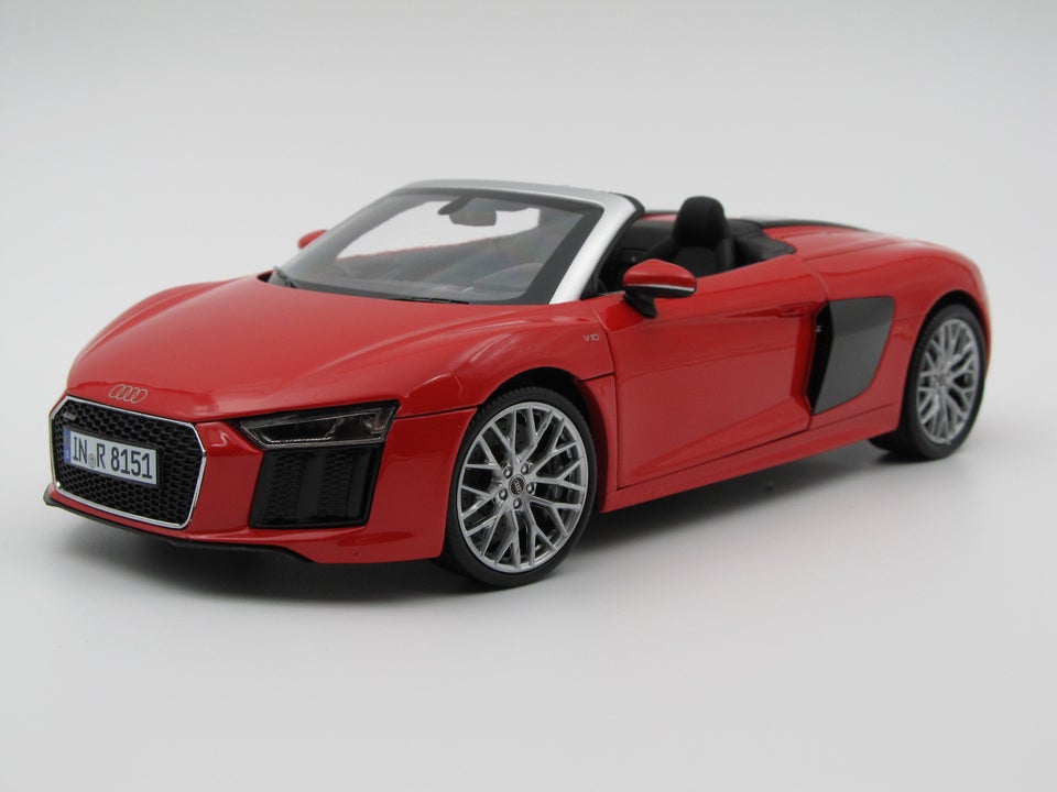 Modelbil, 2016 Audi R8 V10 Spyder,