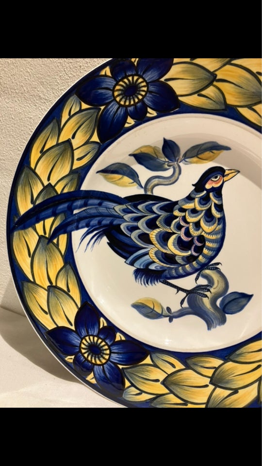 Porcelæn, Blue Pheasant / Blå