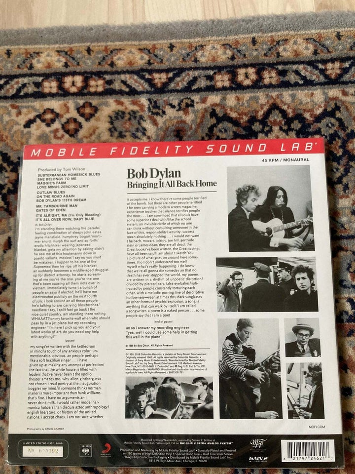 LP, Bob Dylan , Bringing It All Back