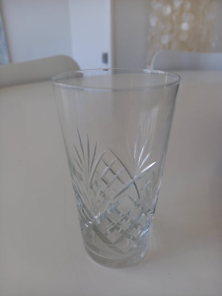 Glas 9 smukke gamle krystal glas