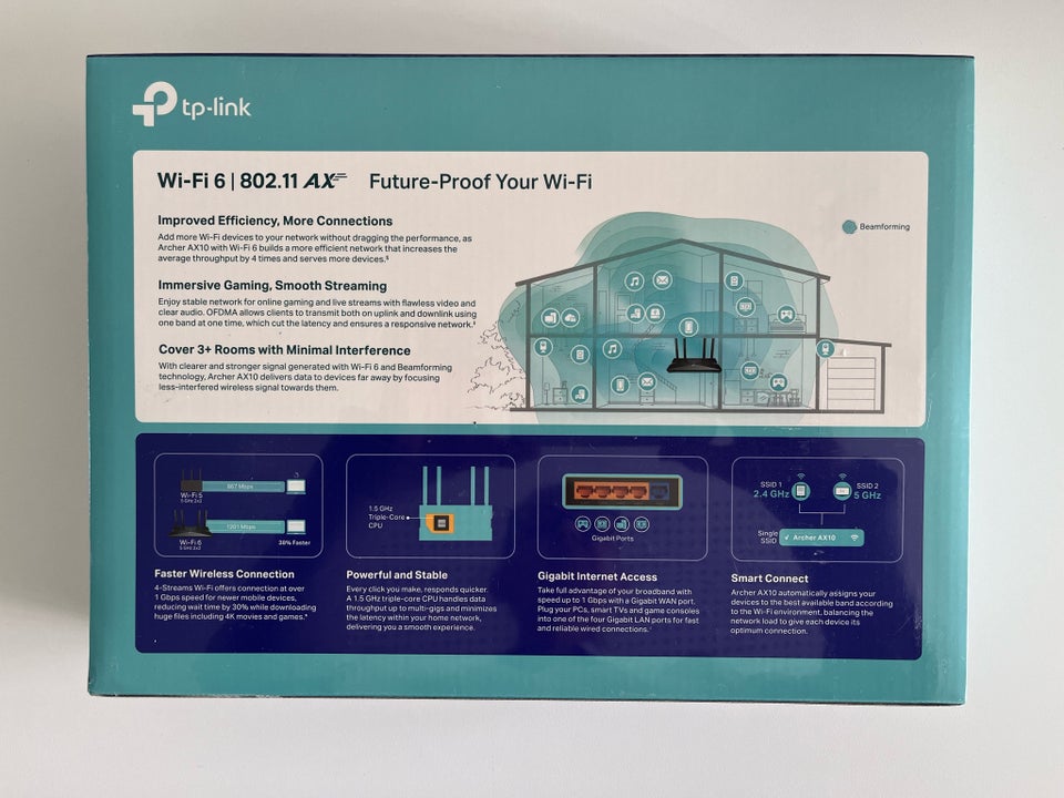 Wi-Fi 6 Router, Tp-link