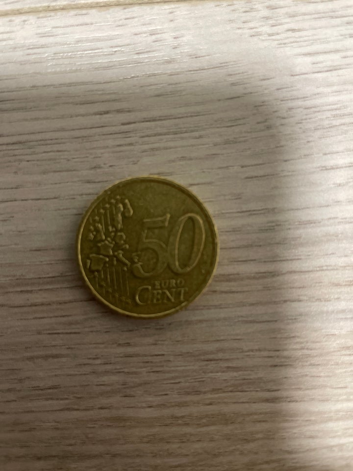 Euro, mønter, 50 cent