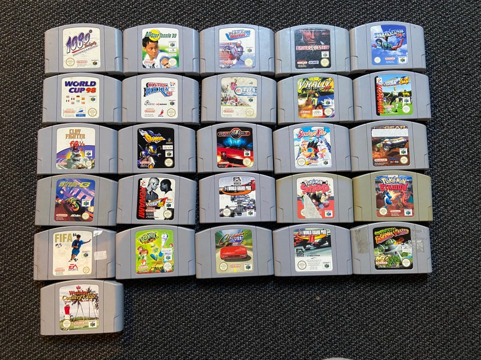 N64 lot, N64