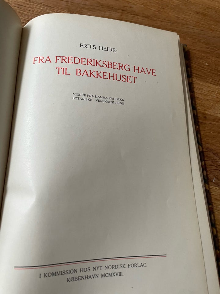 Fra Frederiksberg have til