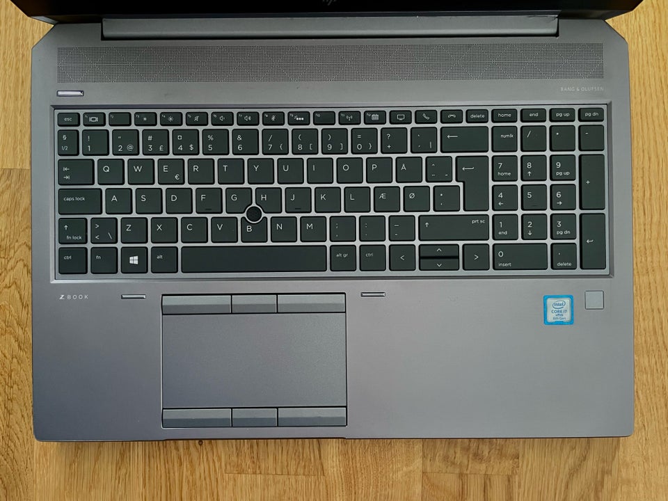 HP ZBook 15 G5 260 GHz 32 GB ram