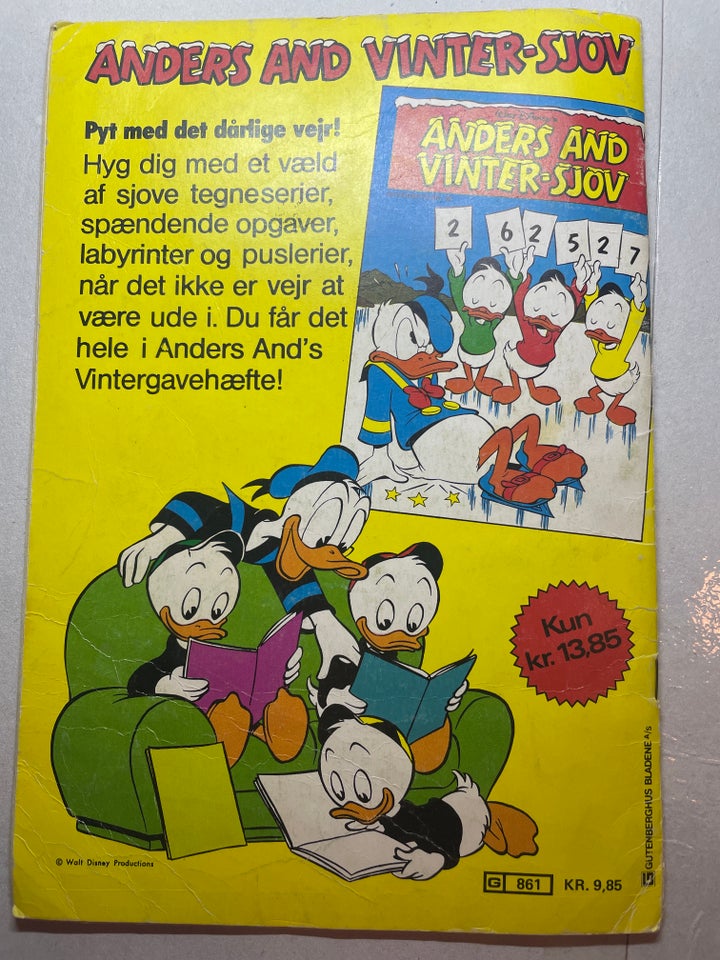 Tegneserier, Disney hæfte