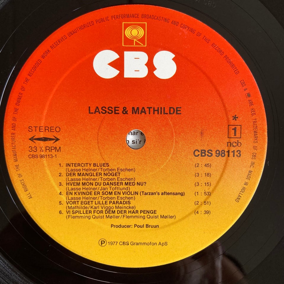 LP, Lasse  Mathilde, Lasse 