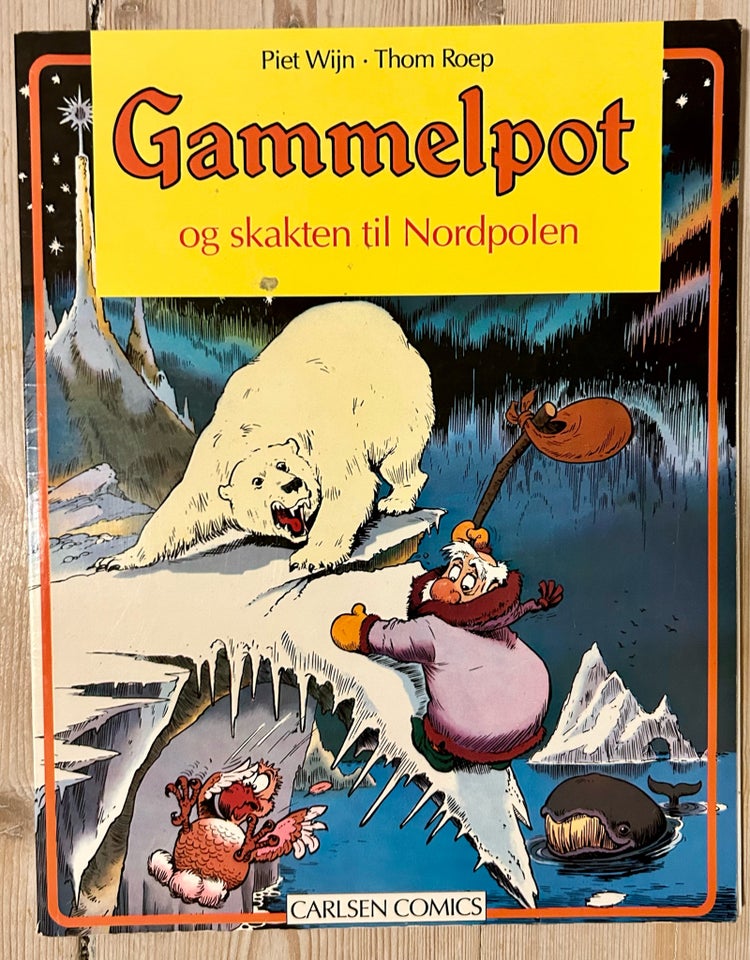 Solgt! Gammelpot 5 stk, Tegneserie