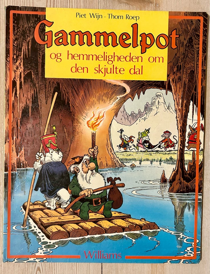 Solgt! Gammelpot 5 stk, Tegneserie