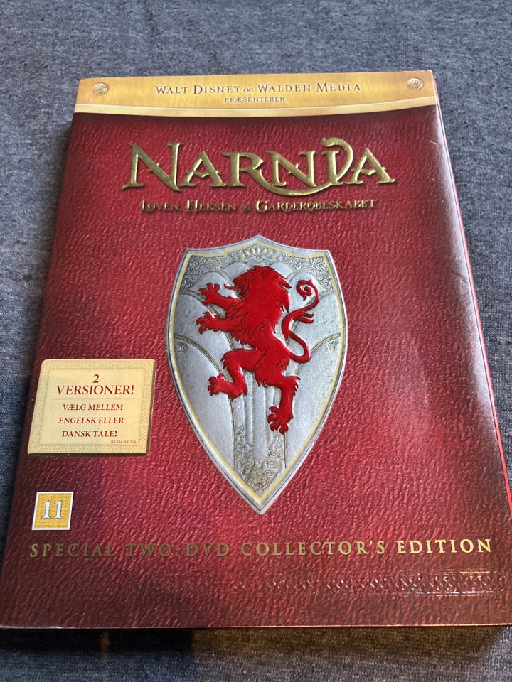 Helt ny Narnia film sæt, DVD,