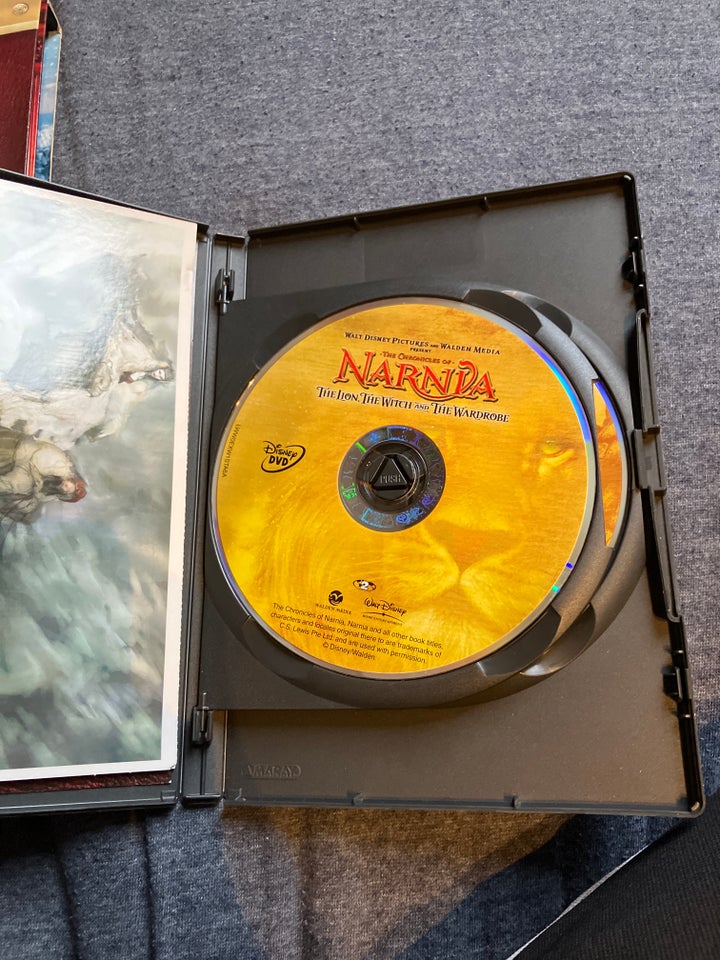 Helt ny Narnia film sæt, DVD,