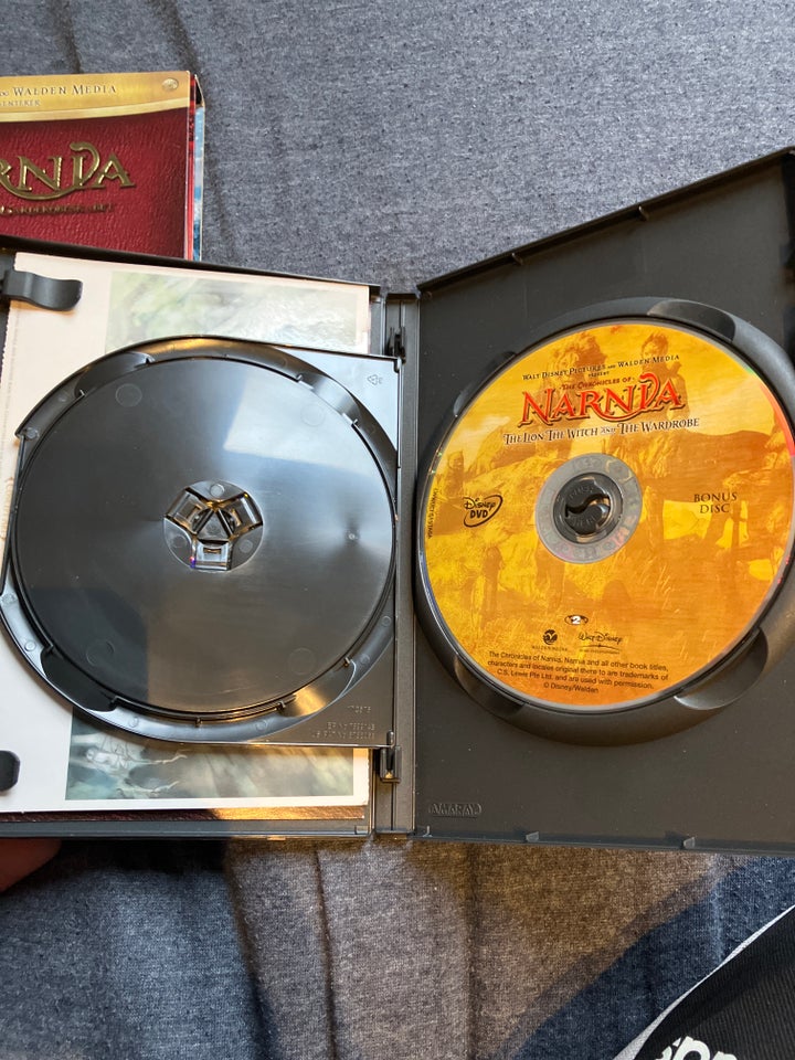 Helt ny Narnia film sæt, DVD,