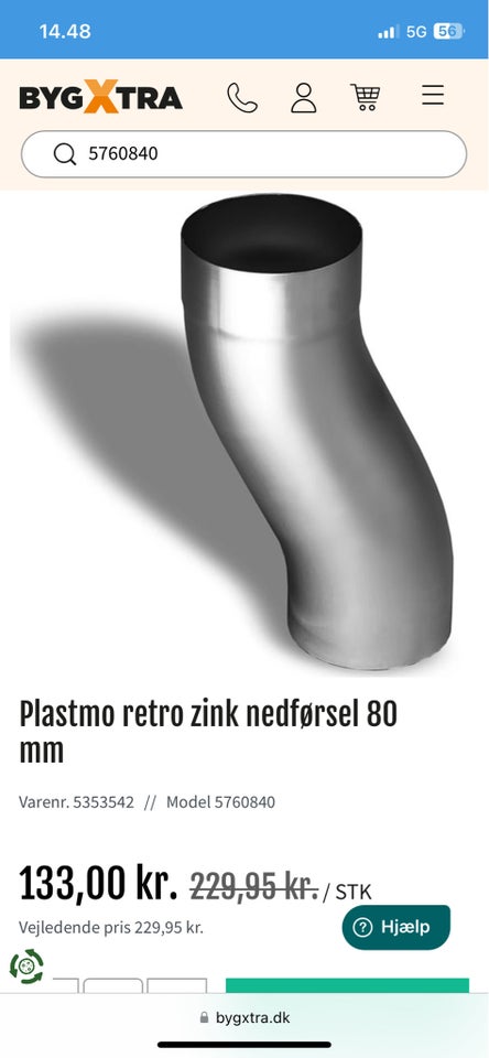 Zinktagrender Plastmo retro