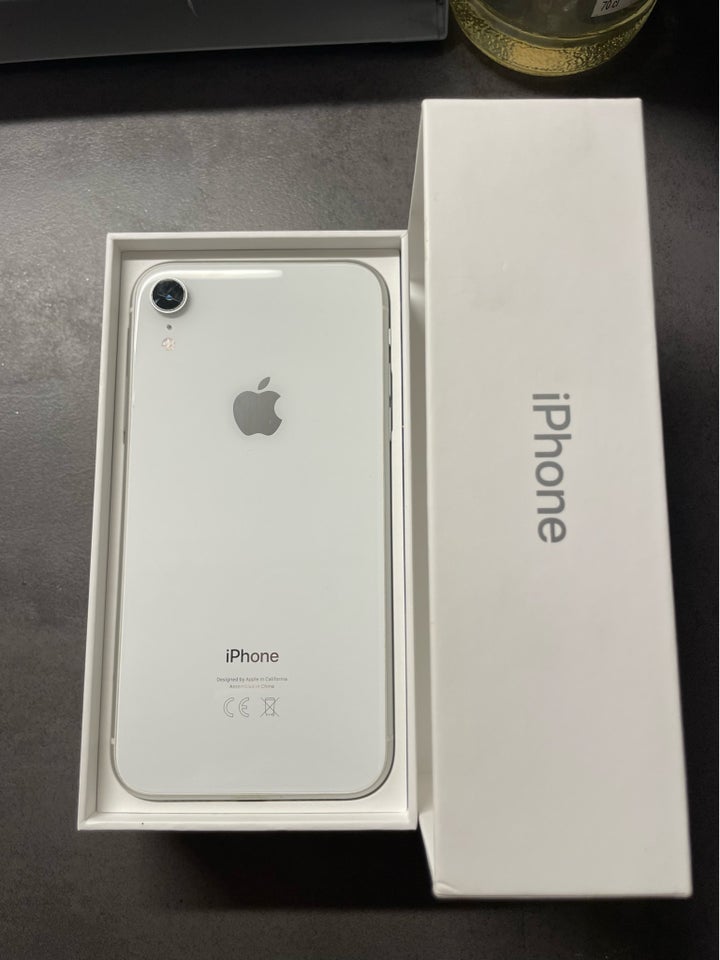 iPhone XR, 128 GB, hvid