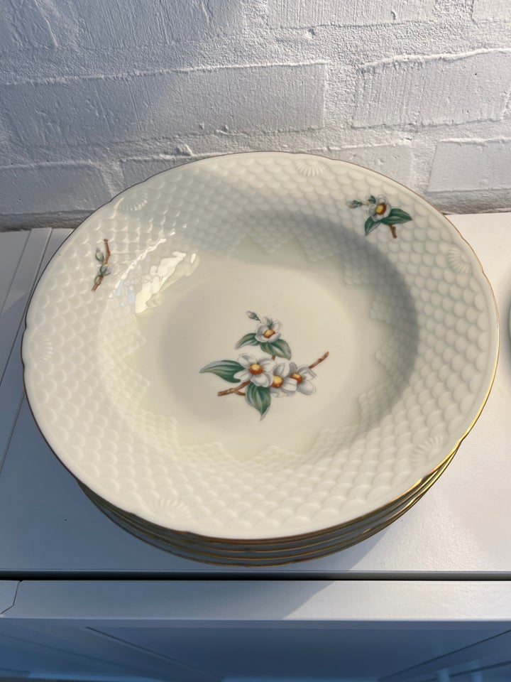 Porcelæn Dybe tallerkener Bing