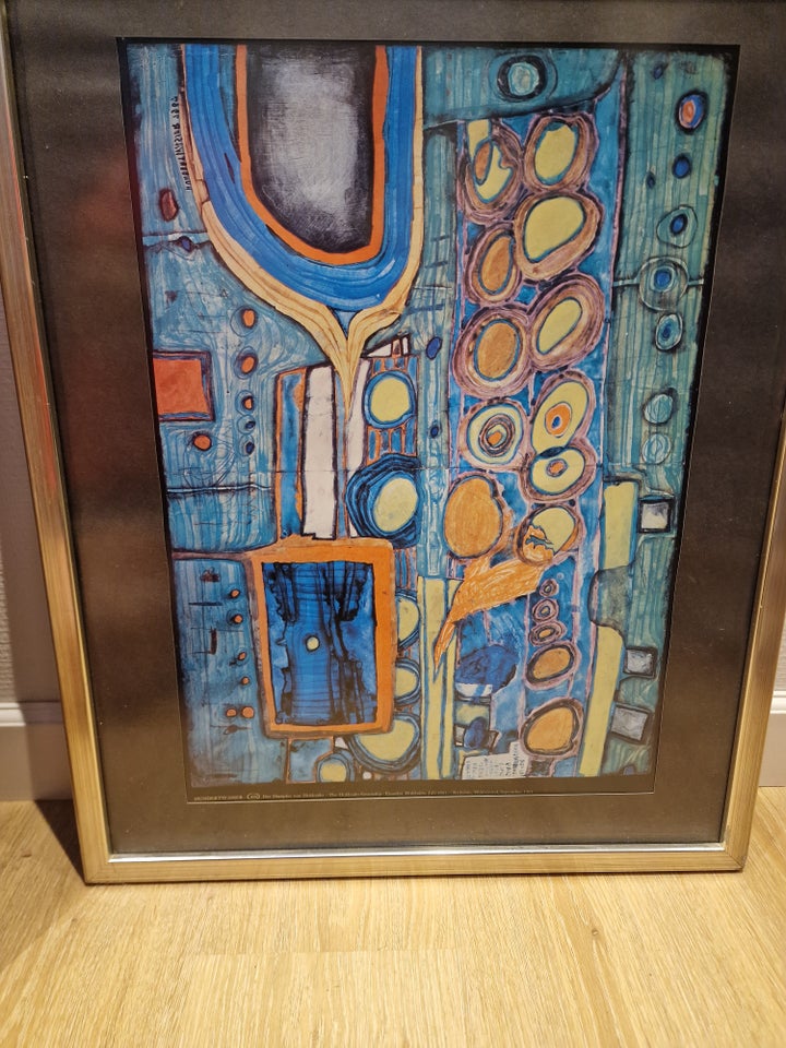 Plakat, Frederik Hundertwasser,