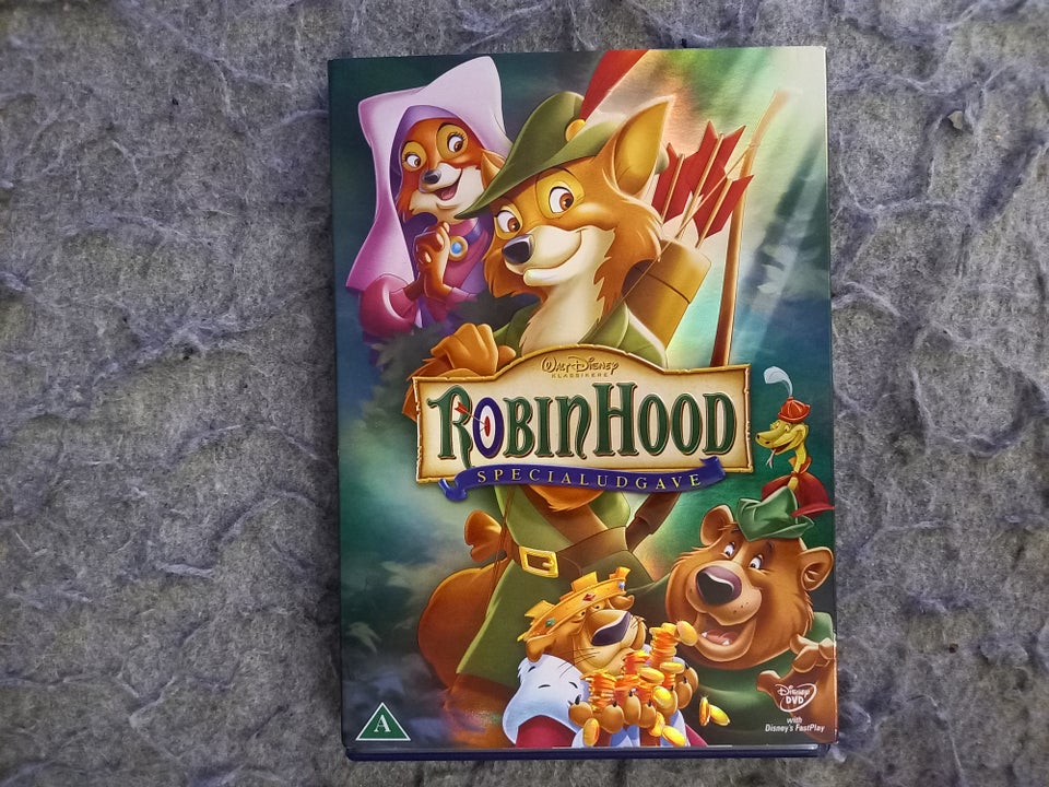 Robin Hood Walt Disney, DVD,