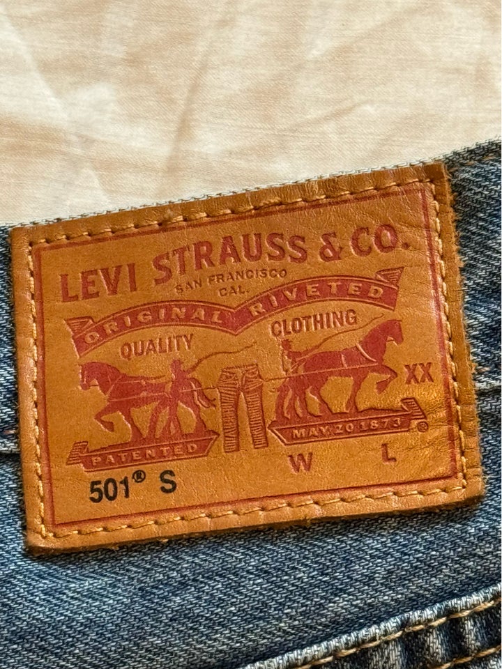 Jeans, Levis 501 str. 30/28, str. 30