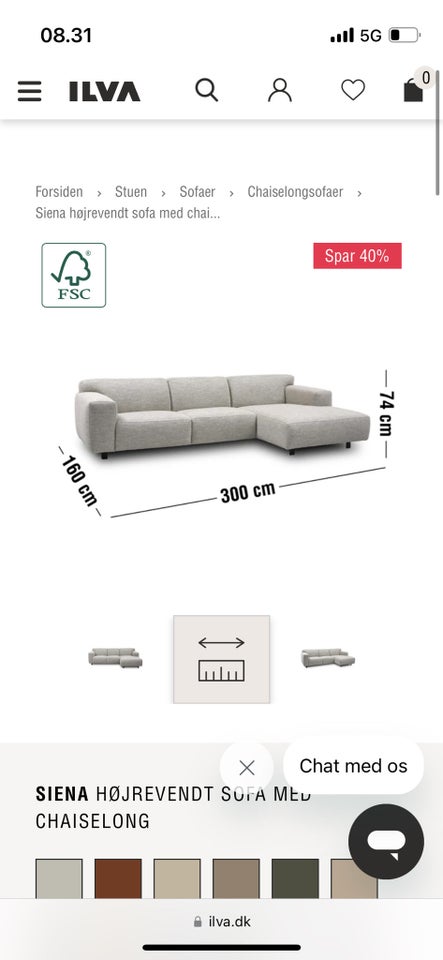 Sofa Ilva