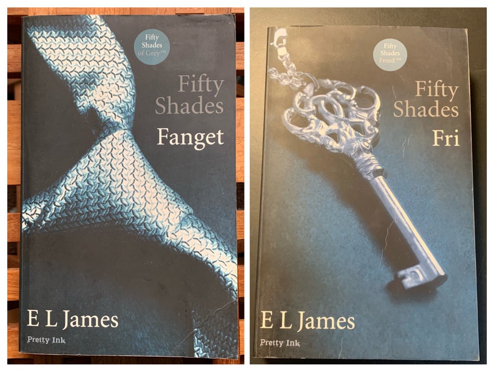 Fifty Shades of Grey bind 1 og 3, E L