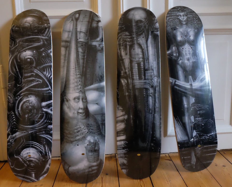 Skateboard, H. R. Giger, str. 78 x 20