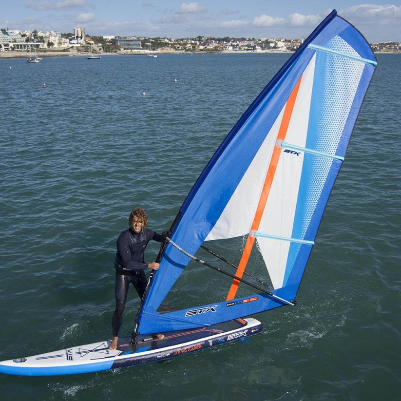 Oppustelig windsurfer m. se...