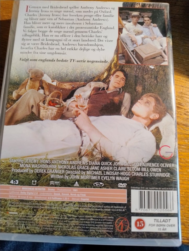 Gensyn med brideshead, DVD,