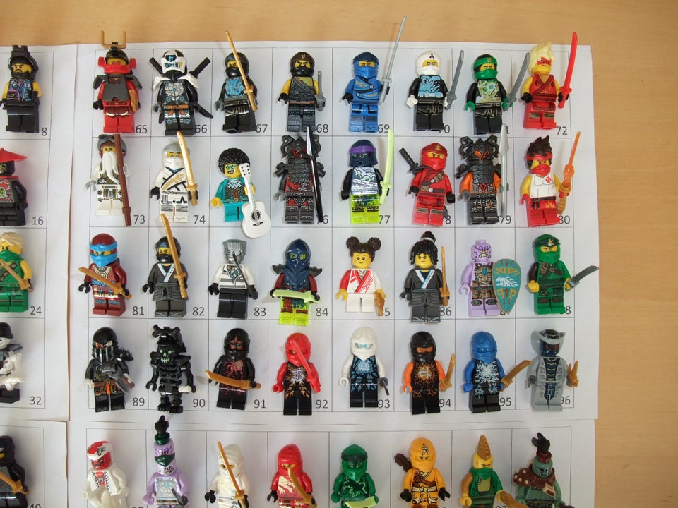 Lego Ninjago, Lego Ninjago Figurer