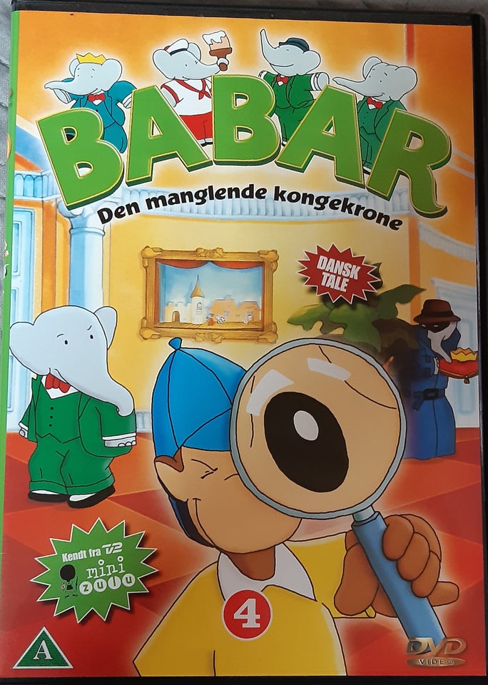 Babar imellem venner, DVD,