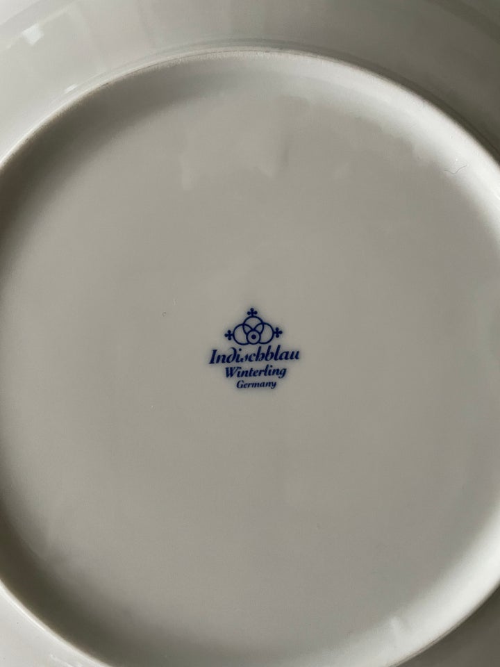 Porcelæn Tallerken Winterling