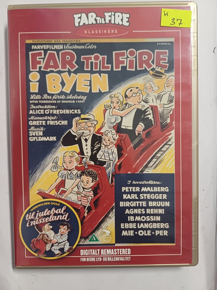 Far til fire I byen DVD