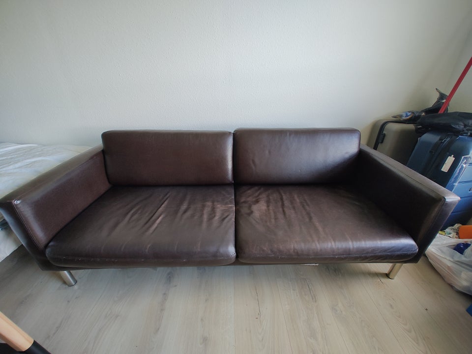 Sofa læder 3 pers