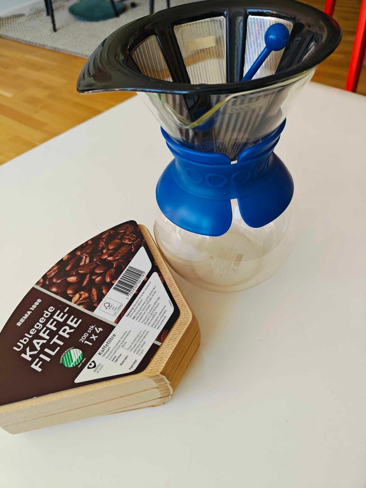Bodum kaffebrygger Blå som ny