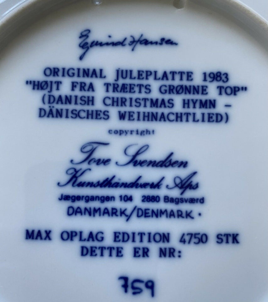 Jul 1983 - Højt fra træets grønne