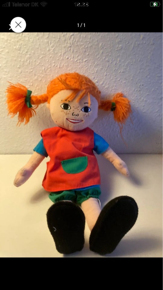 Andet Store Pippi Langstrømpe