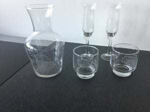 Glas Glas og karaffel