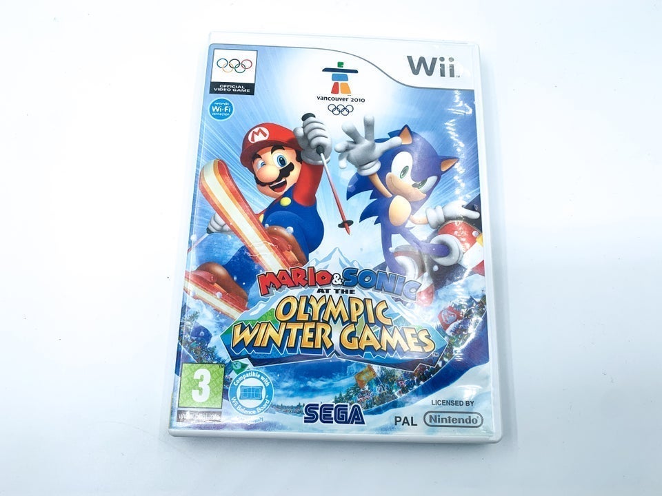 Mario  Sonic At The Olympic Winter