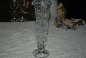 Glas Krystal vase