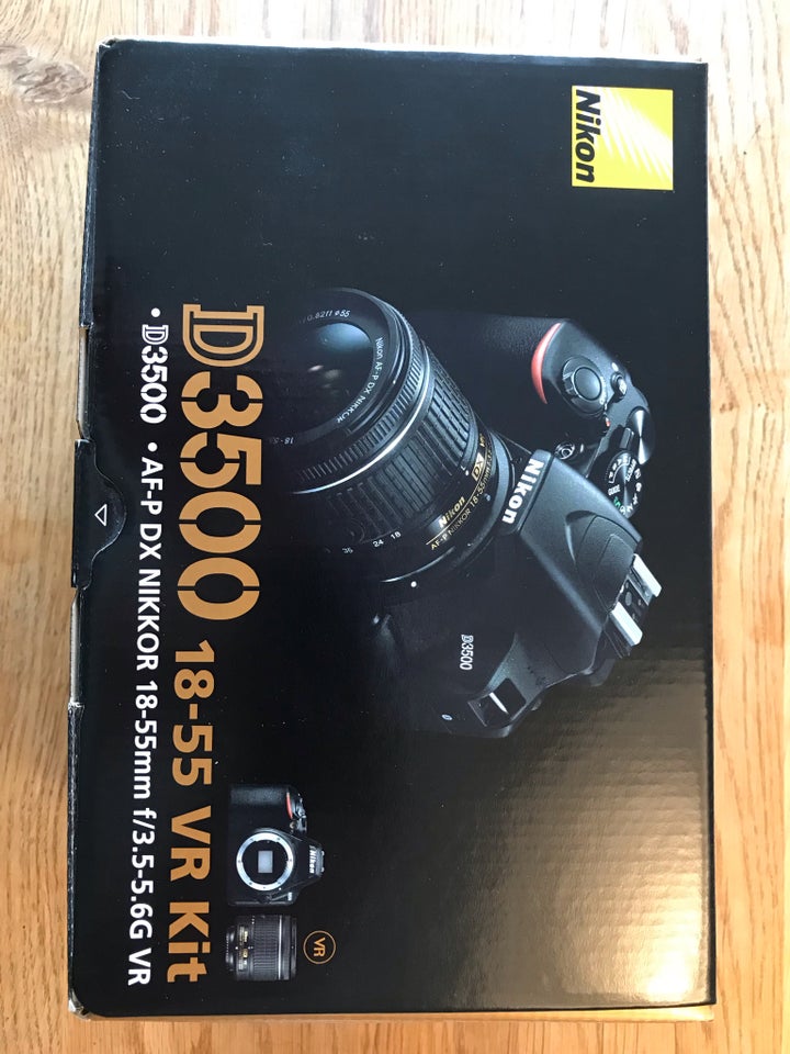 D3500 kit 18-55 VR kit - AF-P DX