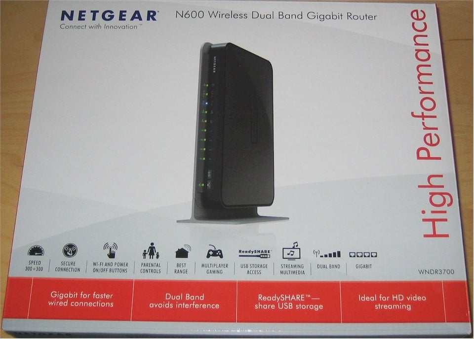 Router, Dual-Band Gigabit Netgear