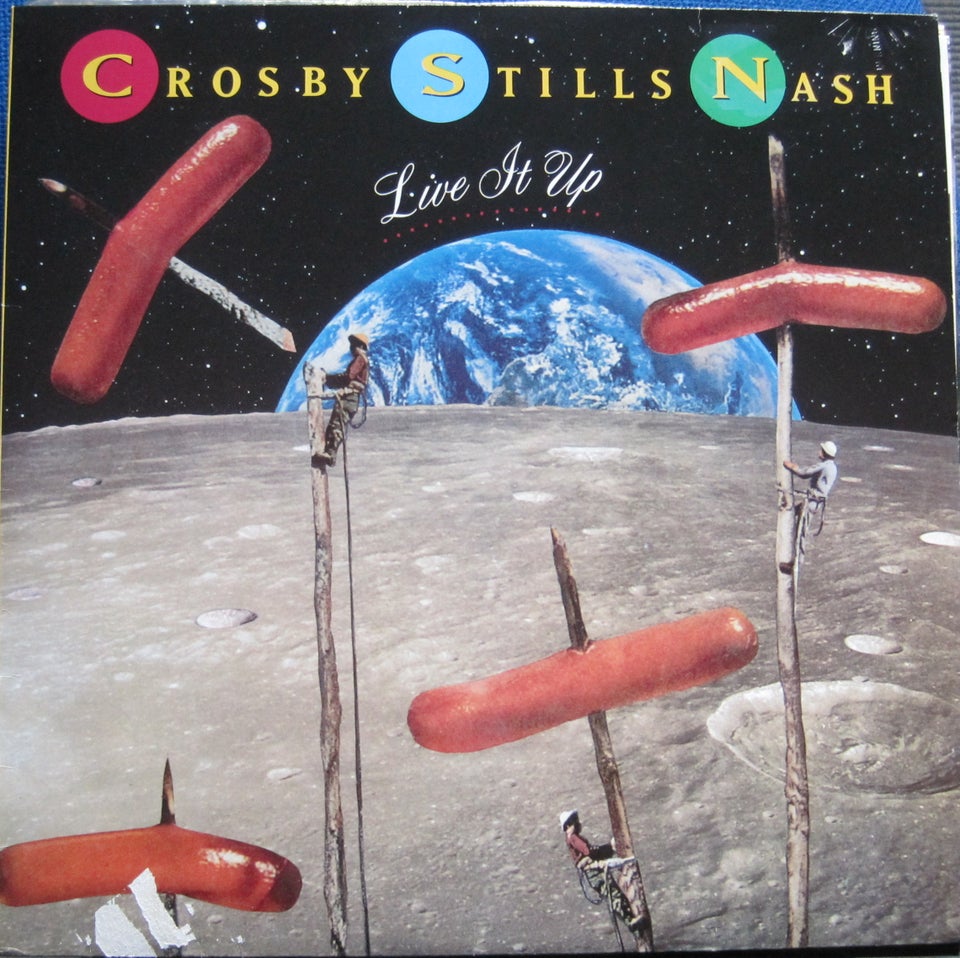 LP, Crosby Stills Nash, Live It Up