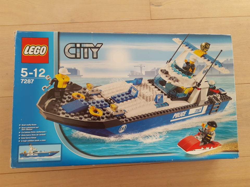 Lego City, 7287 policeboat