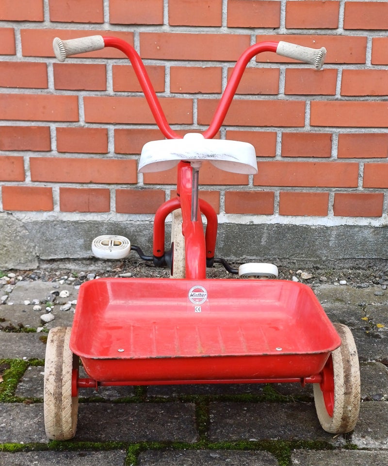 Unisex børnecykel, trehjulet,