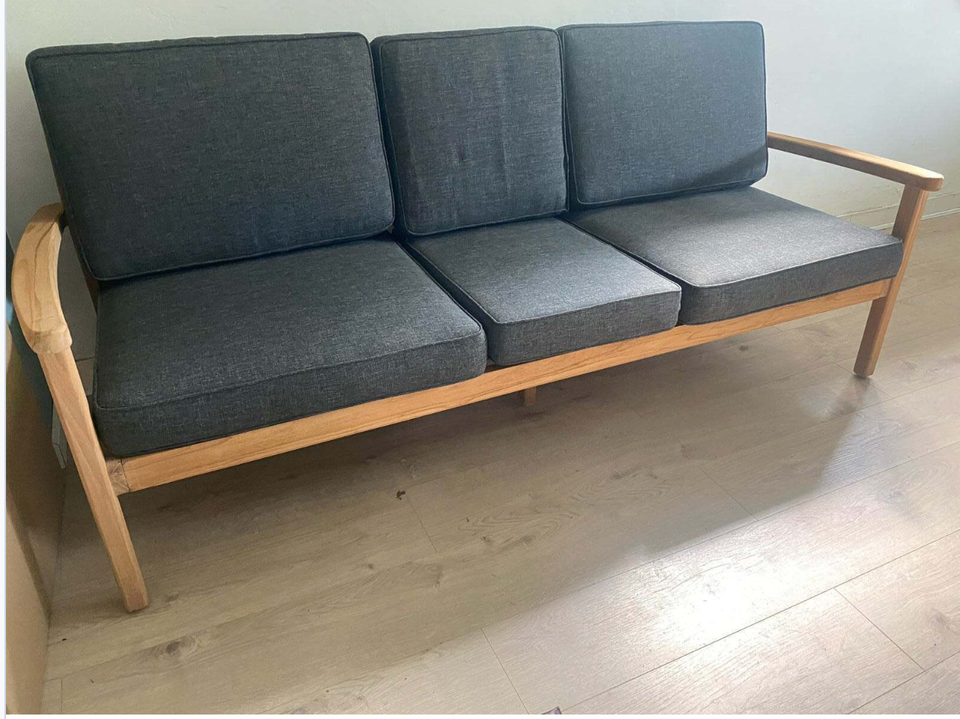 Havesofa teaktræ