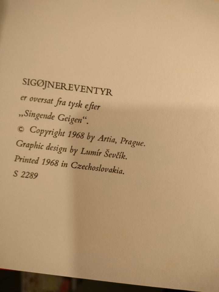 Sigøjnereventyr, Marie Voríšková