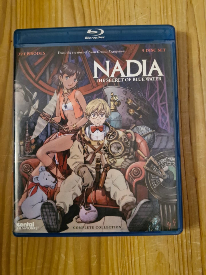 Anime: Nadia, Blu-ray, animation