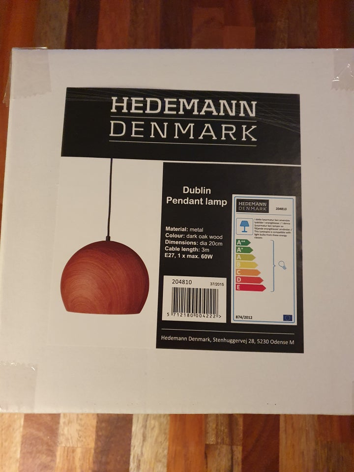 Pendel, Hedemann Denmark Dublin