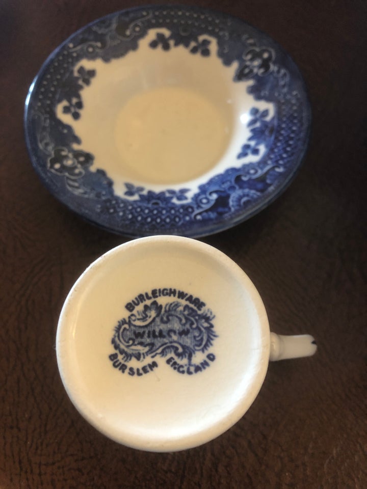 Fajance Mokkakop kaffekop Blue